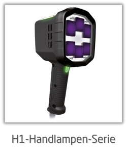H1 UV-LED-Handlampen